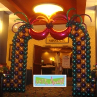 Mardi Gras Arch |  Up, Up & Away!