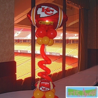 KC Chiefs Super Bowl Balloons | Up, Up &  Away! Kansas City Balloons