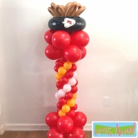 KC Chiefs Super Bowl Balloons | Up, Up &  Away! Kansas City Balloons