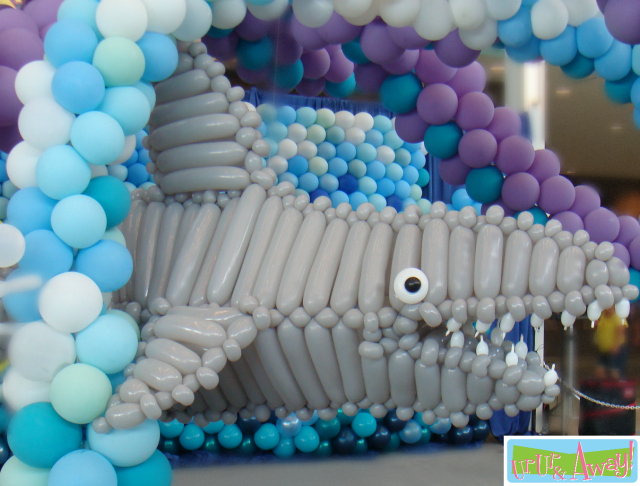 Shark Balloon Sculpture  Up, Up & Away! - Up Up and Away!® Balloons