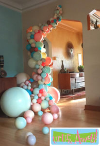 Organic Balloon Demi Arch Kansas City 