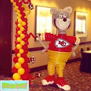 KC Chiefs Super Bowl Balloons | Up, Up & Away! Kansas City Balloons