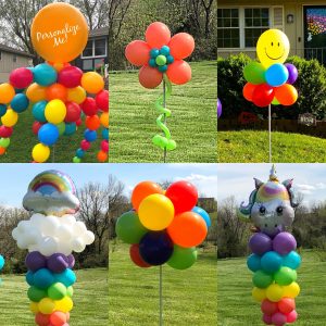 Just For Fun Yard Art Balloons | Up, Up & Away! Balloons!