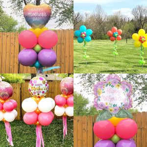Mother's Day Yard Art Balloons | Up, Up & Away! Balloons