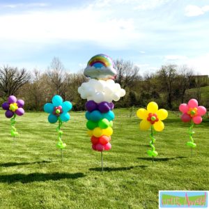 Rainbow Garden | Up, Up & Away! Balloons