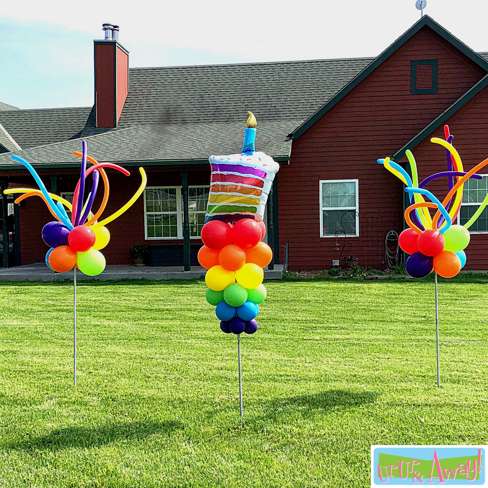 Outdoor Yard Art Just For Fun Balloons Up Up And Away!® Balloons