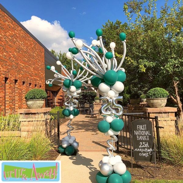 Outdoor Yard Art Birthday Balloons Up Up and Away!® Balloons